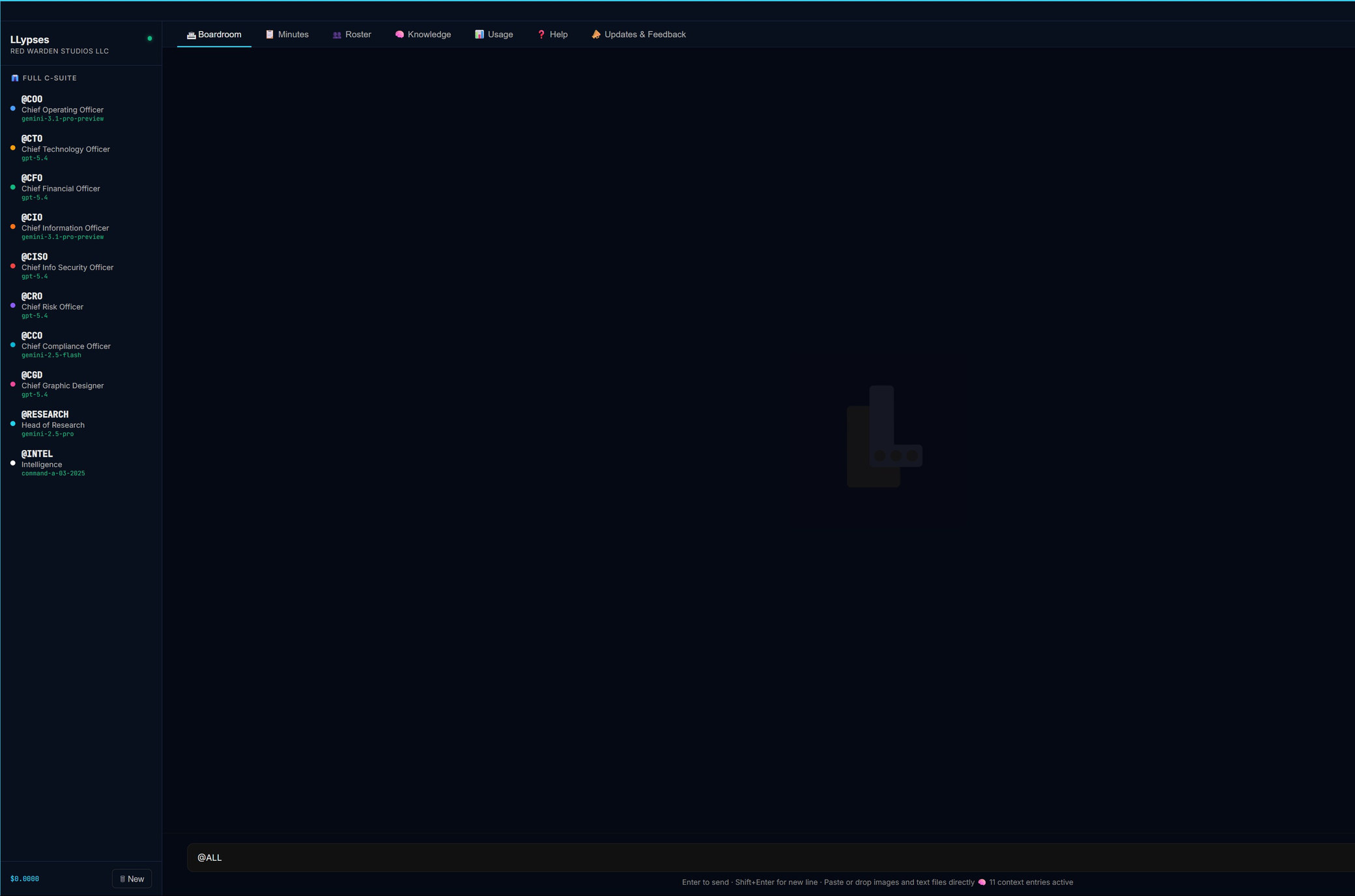 LLypses — Midnight theme