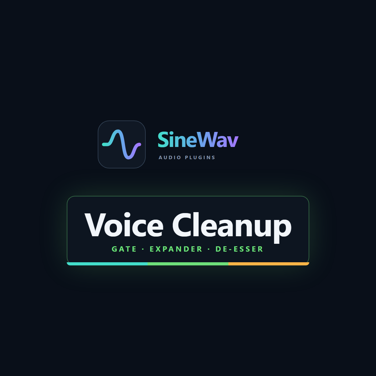 SineWav Voice Cleanup cover